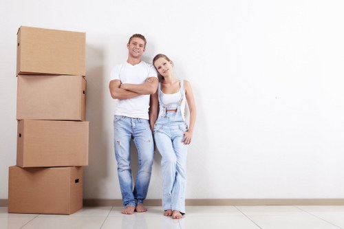Mobile self storage container delivered in Southwoodford