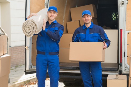 Warehouse storage facility representing ethical business operations
