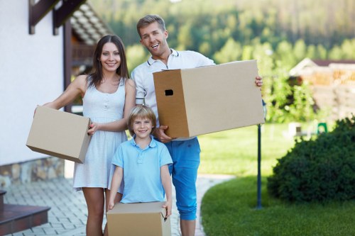 Secure furniture storage units in Southwoodford
