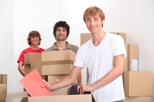 Business supplies kept in Southwoodford storage